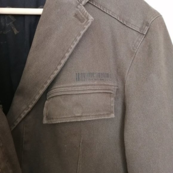 Black Rivet Unisex Brown Utility Jacket - Picture 3 of 10